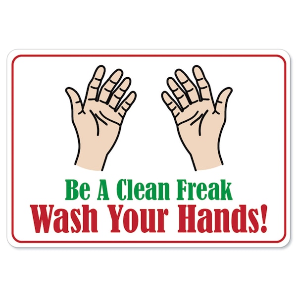 OSHA Notice Sign, Avoid Contamination, 24in X 18in Aluminum, 18" W, 24" L, Avoid Contamination